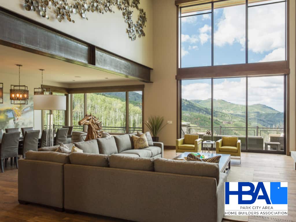 featured image showing the modern interior of a Park City area home