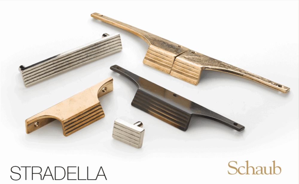 featured image showing the stradella cabinet pull collection from Schaub