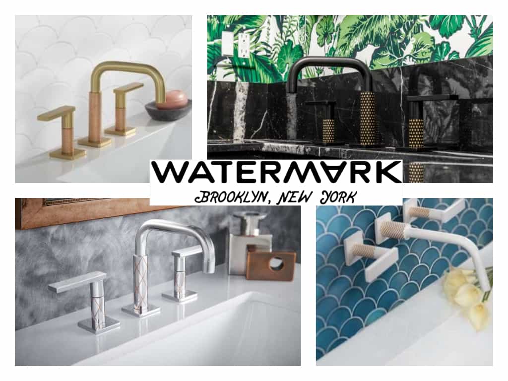 featured image showing Watermark Design's Lily 79 collection of faucets
