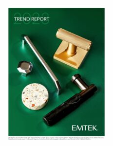 Featured Image showing the cover page of the 2023 Emtek Trend Report