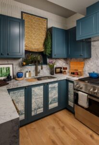 Featured image showing a modern contemporary kitchen that featured the Rocky Mountain Hardware Oasis collection